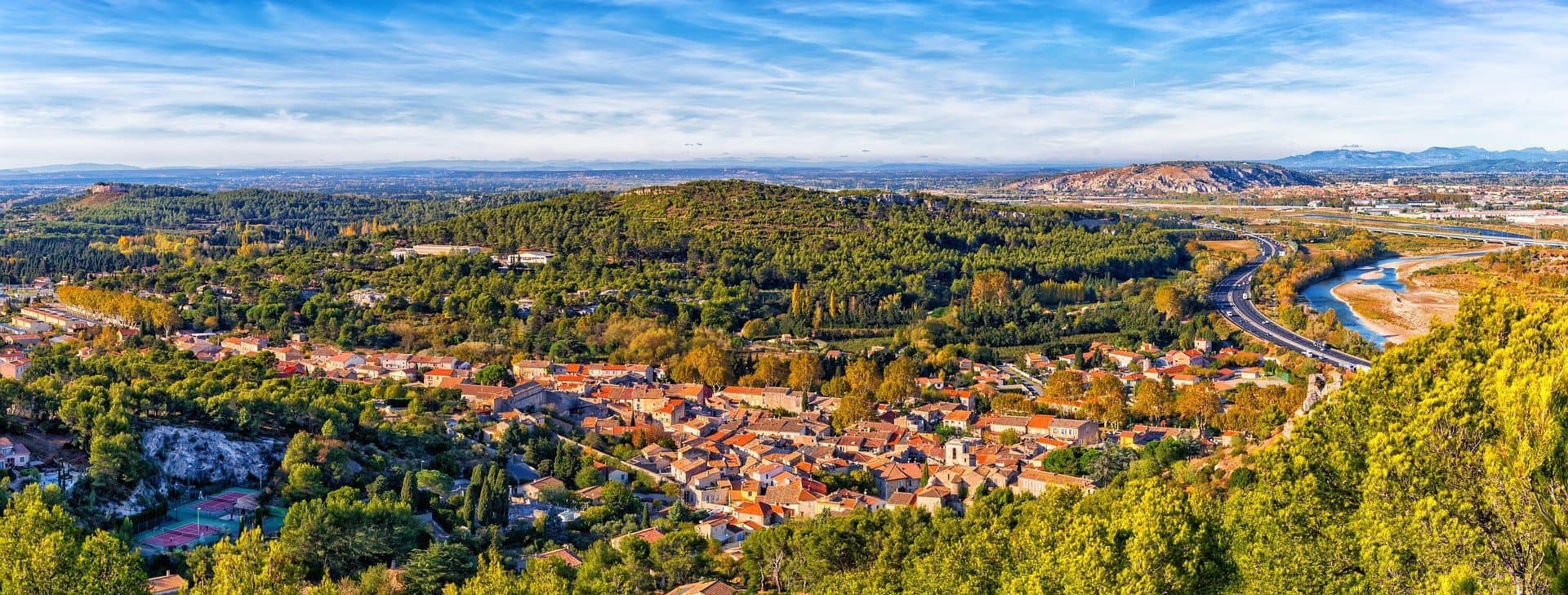 Aix-en-Provence ville panorama