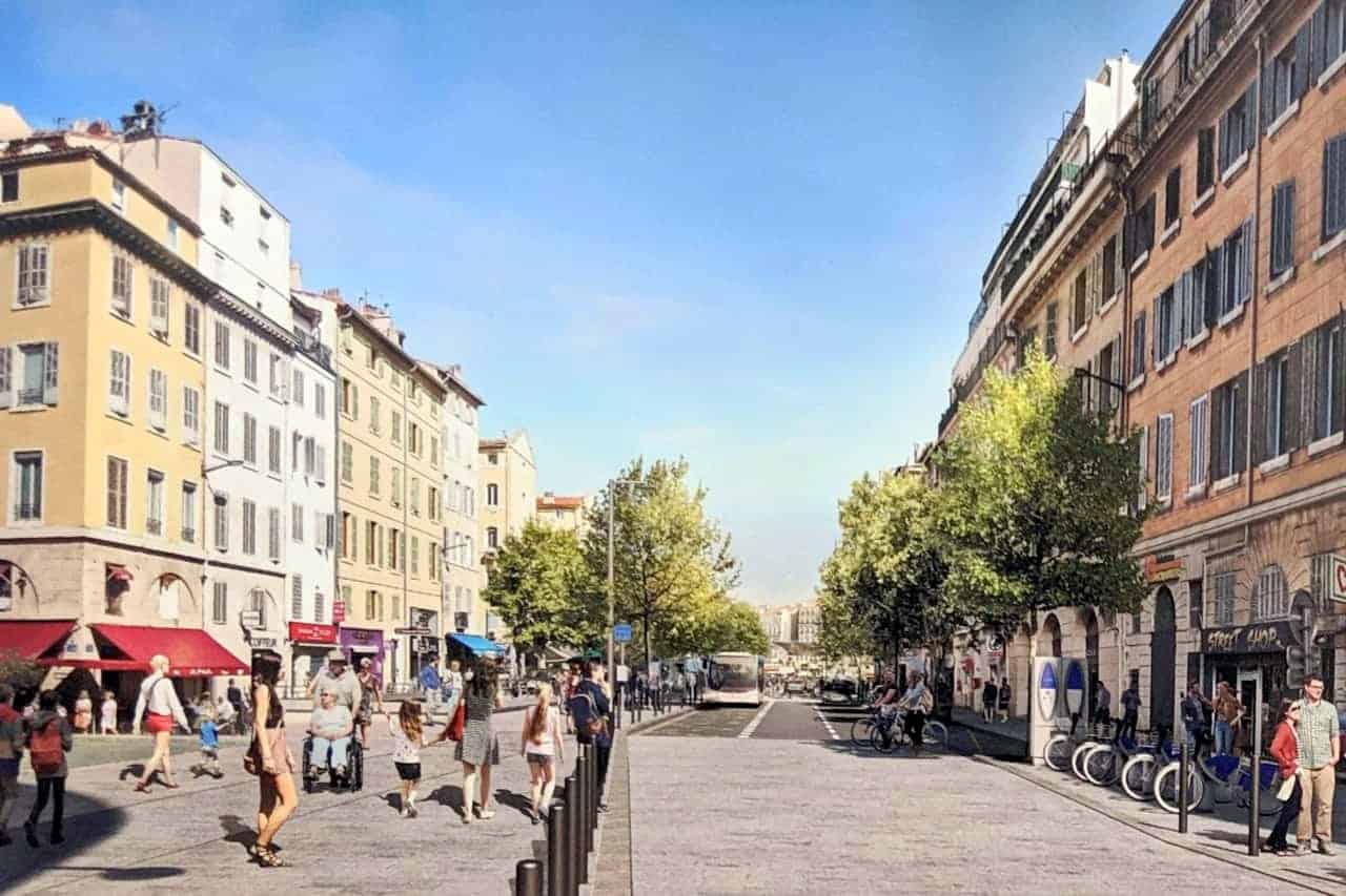 Cours Jean Ballard à Marseille